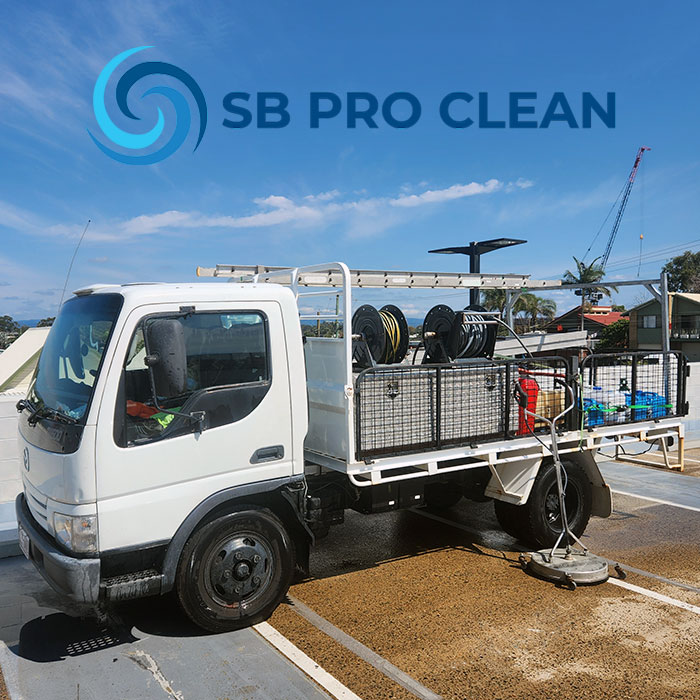 Steve's pressure cleaning truck
